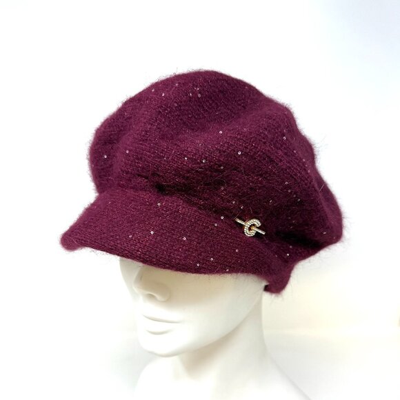 🆕️  Stylish Cabby Topper Burgundy - Picture 1 of 1